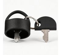 Mobility Scooter Ignition Keys Set of 2, Ergonomic Easy-Pull Ring Knob & Flat Backup Key, Replacement for Pride Mobility Go-Go, Victory 9, Celebrity 2000 Series Handicap Scooters