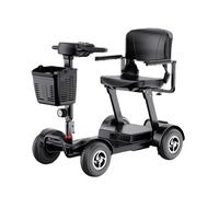 Mobility Scooter - Lightweight 4-Wheel All Terrain Motorized Scooter, Portable and Compact, Ideal for Adults, Elderly and Disabled Users