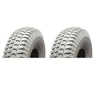 MOBILITY SCOOTER PUNCTURE PROOF TYRES 300-4 260 x 85 - REAR TYRES X 2 - SOLID TYRES