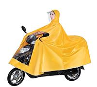 Mobility scooter rain cape,rain coat,cycling raincoatMotorbike Waterproof Lengthened Poncho Motorcycle Anti-fog Rainwear With Mirror Slots Motorcycling Large Rain Cover (Color : Red, Size : Double 5XL