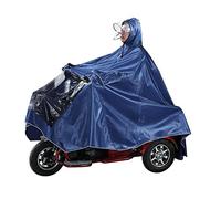 Mobility scooter rain cape,rain coat,cycling raincoatOversized Motorcycle Tricycle Rain Poncho Thickening Raincoat Single/Double Electric Bike Tricycle Poncho (Color : Red, Size : Single 3XL) ( Color