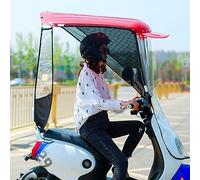 Mobility Scooter Rain Cover Canopy - Universal Waterproof Sunshade for Electric Scooters, Battery Cars, and Motorcycles