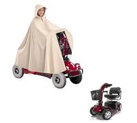 Mobility Scooter Rain Cover Compatible with Pride Mobility Sc710 Victory 10,Electric Scooter rain Cover(Khaki)