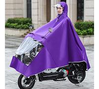 Mobility Scooter Rain Cover, Multifunctional Waterproof Outdoor Poncho Backpack Raincoat for Cycling, Windproof Hooded Rain Cape for Men and Women