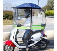 Mobility Scooter Rain Cover, Waterproof Canopy for Electric Vehicles, Foldable Shade Protection for Scooters and Cars, Universal Fit for Outdoor Use
