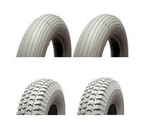 MOBILITY SCOOTER TYRES 300-4 260 x 85 - FULL SET (4) - MOBILITY SCOOTER PNEUMATIC TYRES