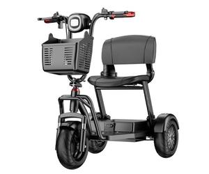 Mobility Scooters Adults,Folding Mobility Scooters Lightweight | 50KM Removable Battery, 3-speed settings,Waterproof design,150kg Weight Capacity,Quick-fold,No assembly required