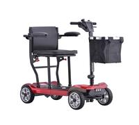 Mobility Scooters for Adults,Foldable Lightweight Mobility Scooter - Up to 45km Battery Life24V 8AH*2 - Comfortable Seat - Ideal for Elderly & Disabled