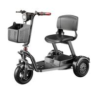 Mobility Scooters for Adults - Motorized 3-Wheel Travel Wheelchair for Seniors, Lightweight, Foldable Design with Charger and Basket, Comfortable for Easy Use