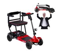 Mobility Scooters for Adults，Sport Mobility Scooter，Scooters for Senior Citizens，Comfortable and Foldable Design，Aluminum Alloy Frame,Load Capacity 150 Kg / 331 Lbs,For All Terrain 6A