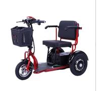 Mobility Scooters Light Weight Comfortable Seat with Charger and Basket Household Small Portable Trolley Green Power Mobility Scooter