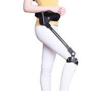 Mobility Walking Aid for Adults Elderly, Bionic Body Power Aids & Equipment, Lower Limb Assistance Exercise Leg Training Walker(Right,M)