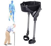 Mobility Walking Aids for Disabled and Elderly, Bionic Body Power Leg Walking Training, Mobility Walking Aid Exoskeleton Legs Rehab Training Equipment, 3 Levels of Adjustable Strength,L