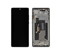 Mobilte TM Compatible with Motorola Edge 50 Fusion Complete Screen Blue (with Chassis)