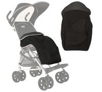 MobiQuip XL Pushchair Footmuff - Extra Large, Warm Fleece Lining, Easy Fit - Durable, Machine Washable - Official Accessories Special Needs Buggy - Coordinates with Black XL Stroller