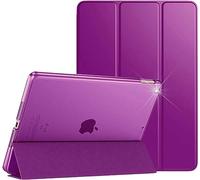 MOBISTAR Case for iPad Mini 4 / Mini 5 Generation - Smart Cover with Auto Sleep/Wake - Ultra Slim Lightweight with Translucent Frosted Back Protector (Purple)