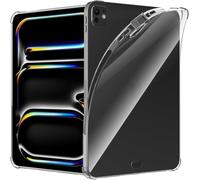 MOBISTAR Clear Case for iPad Pro 11 Inch M4 2024 (5th Generation, A2836/A2837/A3006), Case with Soft TPU Reinforced Corner, Shockproof Cover for iPad Pro 11'' Clear
