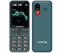 Mobitel 1010 4G SIM Free Mobile Phone for Elderly Big Button Senior Mobile Phone Dual SIM Unlocked 2.8" Large Display SOS Emergency Button Loud Speaker USB-C Bluetooth FM Radio Long Battery (Green)