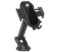 Mobitel Car Phone Holder Car Phone Mount with Strong Suction Cup 360° Rotation Dashboard & Windscreen Phone Holder One Button Release Car Mount for iPhone Samsung Google Smartphones 4-7"