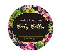 Mobiusea Creation Body Butter Containers Labels Roll 2 Inch 300pcs