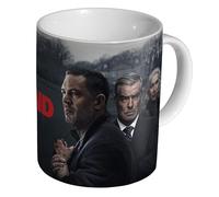 Mobland - Ceramic Coffee & Tea Mug 11oz - Durable Glossy White Cup - Gritty Noir Action Thriller