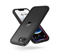 MobNano Compatible with iPhone 16e/17e, Ultra Thin Hybrid Case, Soft TPU Shockproof Bumper Anti Scratch Cover for iPhone 16e - Black