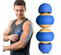 MOBO Mini Myofascial Roller & Neck Roller Compact Portable Trigger Point Massage Tool for Deep Tissue Relief, Travel, Desk Use & On-the-Go Recovery