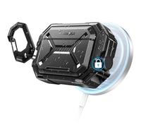 MOBOSI for AirPods Pro 3 Case [IP68 Waterproof Case for iPods Pro 3&Compatible with MagSafe] Military Grade Protective Earpods Pro3 Cover with Secure Lock, Keychain & Phone Stand (2025),Black