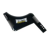 Mobsters Emporium Beard Shaping Template Plus Beard Comb All-in-ONE Tool