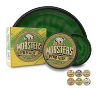 Mobsters Pomade for Men Strong Hold Water Based Deluxe Matt Finish Hair Wax Pro Salon Use Large 125g Tin Special Edition (Tick Tock)