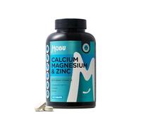 MOBU - Calcium Magnesium & Zinc 400 Tablets - with Vegan Vitamin D3 & K2 - Premium Blend of 9 Nutrients - Vitamin K2 (MK-7), Copper, Boron - Suitable for Vegans - UK Made - GMP Approved