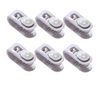 MOBUTOFU 1 Set 6pcs Quilt Holder DIY Quilt Clip Duvet Holder Clips Quilting Clips Comforter Clips Duvet Cover Clips Duvet Insert Quilt Cover Buckle Bedding Duvet Cover Fasteners Purple