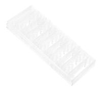 MOBUTOFU 100pcs Christmas Tree Ornament Hooks Plastic Small S-Shaped Hanging Hooks for Stockings and Garlands Easy Installation Multi-use Decoration for Mantels and Daily Necessities
