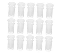 MOBUTOFU 100pcs Reliable Plastic Squeakers for Dog Toys Replacement Noise Makers Horn Shape Manual Whistle Craft Supplies for Pet Toys