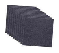 MOBUTOFU 10pcs Carpet Squares Play Mat for Floor Multi-Purpose Thick and Comfortable Polyester Fiber Square Stylish Decorative Floor Mat for Crawling and DIY