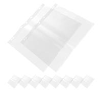 MOBUTOFU 10pcs Film Negative Storage Pages Negative Sleeves Pe Dustproof Fits and Photos for Family Historians and Nostalgia Enthusiasts