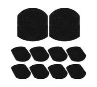 MOBUTOFU 10pcs Odor Absorbing Filter Refills Compatible for Ubbi - 5.5x4.9in Cotton Deodorizer Insert - Diaper Pail Bin Odor Removal Pads for Nursery Room