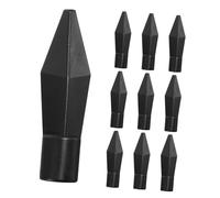MOBUTOFU 10pcs Soft Rubber Arrowheads Replacement Tips for Outdoor Archery Practice Safe Injury-prevention Rubber Arrow Tips for Bow Wear-resistant Archery Accessories