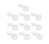 MOBUTOFU 10pcs Storage Box for Silicone Pacifiers with Clip, Sturdy Pp Material, Stable Reuse and Safe to Use, for Carrying and Storing at Home