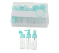 MOBUTOFU 11pcs Travel Empty Bottles Set for Perfumes and Mixtures, Portable Spill-proof Pet Refillable Bottles, for Outdoor and Dating Use
