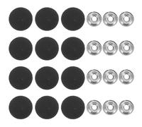MOBUTOFU 12 Sets Car Roof Snap Rivets Retainer Pins for Interior Ceiling Cloth Fixing and Roof Headliner Repair, Sturdy Plastic and Metal Material, Quick Fix No Disassembly, for DIY Car