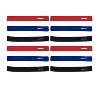 MOBUTOFU 12pcs Adjustable Fishing Rod Strap with Quick Release System and Widened Thickened Nylon Backing, Ergonomic Comfort Design for Secure Rod Storage and Carrying at Rivers and Lakes