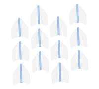 MOBUTOFU 12pcs Friction Leg Guards Invisible Sweat Pads for Inner Thighs Elastic Leg Garters for Chafing Bands Women Thigh Rescue During Long-Distance Travel and Marathons