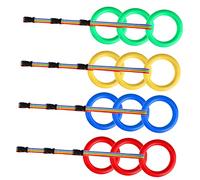 MOBUTOFU 12pcs Lost Traction Rope for Boys and Girls Walking Rope Handles for Preschool Daycare Kindergarten Toddlers
