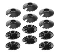 MOBUTOFU 12pcs Trekking Pole Snow Baskets Camping Accessories Hiking Accessories Plastic Ultralight Tool-free Attachment Sink Prevention Fit 14mm Hole for Muddy Terrain