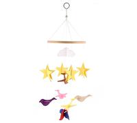 MOBUTOFU 1pc Wind Chime Charm of The Lid Decoration Locket Crib Ornament Crib Adornment Hanging Pendant