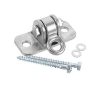 MOBUTOFU 1set Heavy Duty Swing Hanger Kit with Bearing Bracket Weatherproof Metal Pole Mount Hook for Porch Hammocks Chairs and Swings Easy Assembly Strong Weight Support for Indoor
