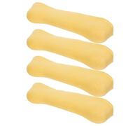 MOBUTOFU 2 Pairs Crutch Pads Underarm TPR Cushion Pads Yellow, Quick Dry Comfort for Daily Activities and Outdoor Mobility, for Adults and Elderly
