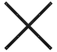 MOBUTOFU 2 Pieces Black Anti-collision Skateboard Rails Replacement Rib Bone Rails Sturdy Plastic Longboard Supplies for Skateboard Deck Protection and Repair