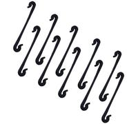 MOBUTOFU 200pcs Reusable Black Gardening Cable Ties for Climbing Plants, Per Pack, Made of Sturdy Pp Material, Not Easy to Break, for Garden Plant Support and Binding